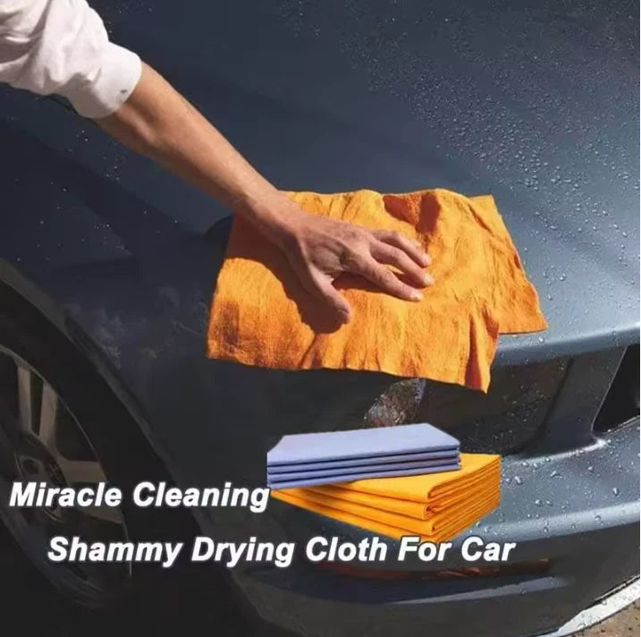 8Pcs Ultra-Absorbent Miracle Cleaning Shammy Multi-Purpose Rags Towels Cloth UK